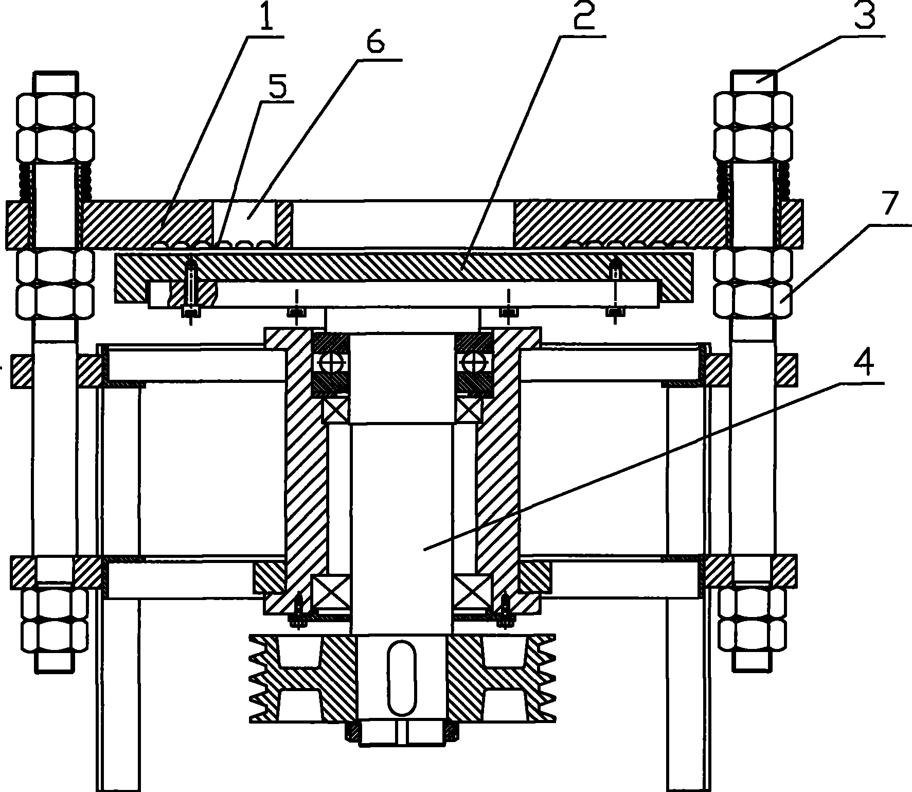 Machine tool for grinding glass drill