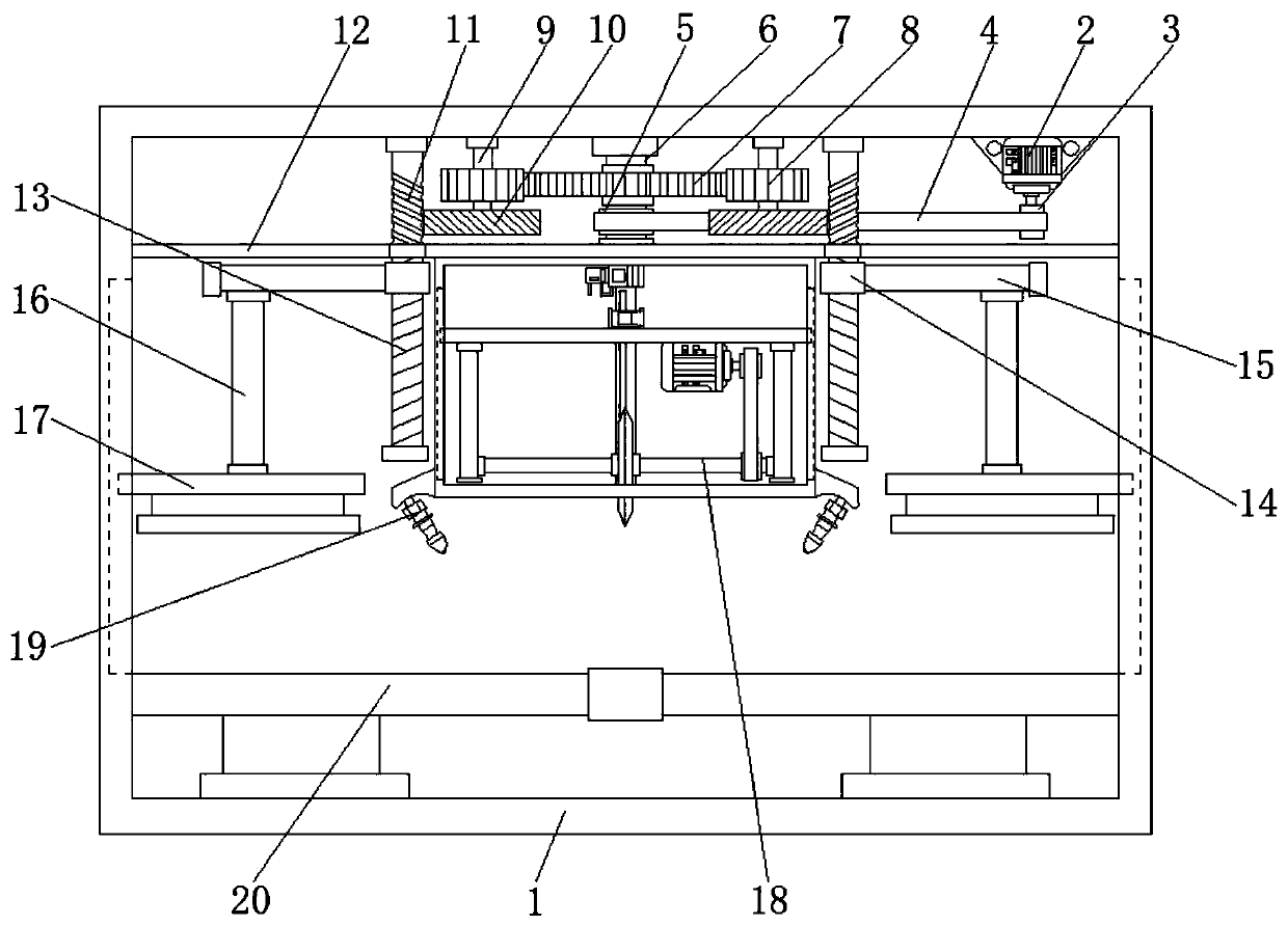 A cutting device with uniform extrusion function