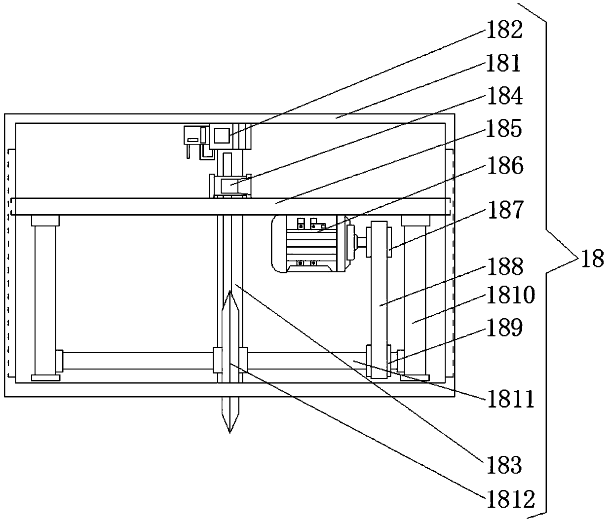 A cutting device with uniform extrusion function