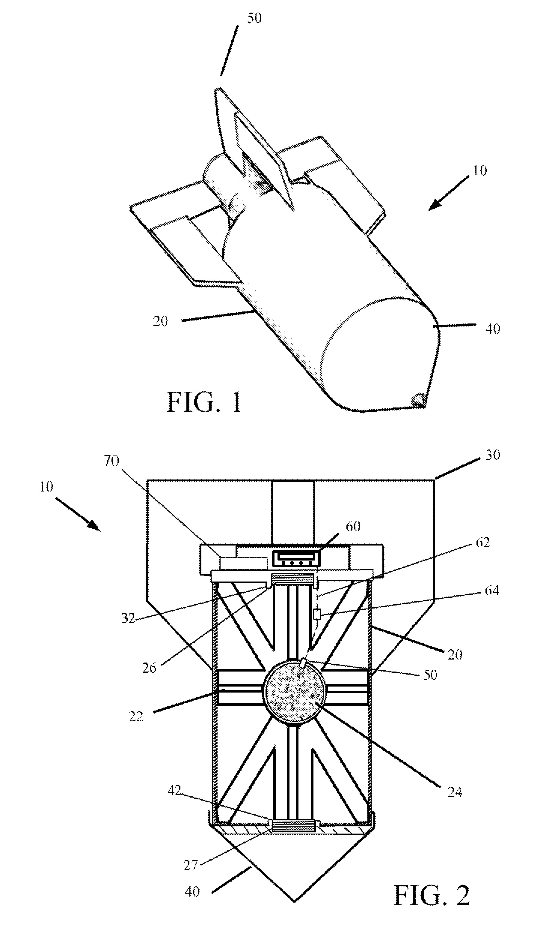 Fire extinguishing bomb