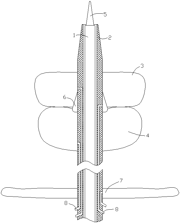 Anti-leakage puncture suction sleeve and use method thereof