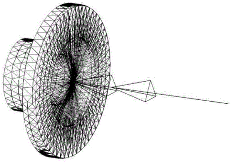 Modal synthesis dynamic modeling and analysis method for automobile driving axle system