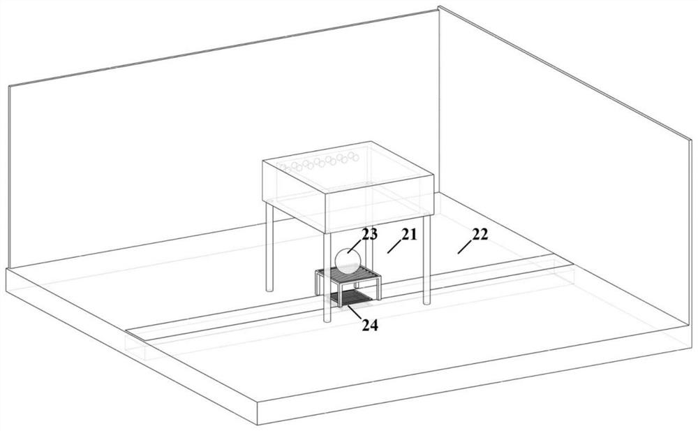 A Ventilation System for Containing Contaminant Escape from Open Paint Spaces