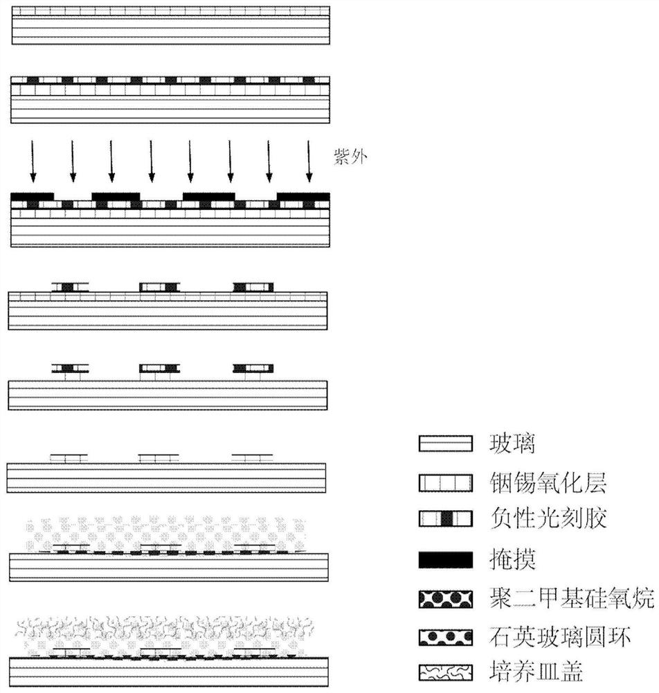 Impedance sensing method for monitoring population cell invasion in three-dimensional matrix