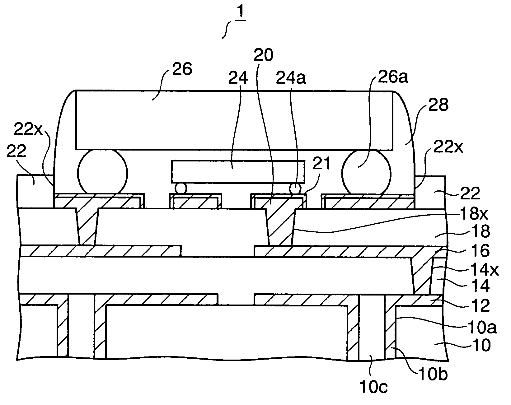 Electronic parts built-in substrate and method of manufacturing the same