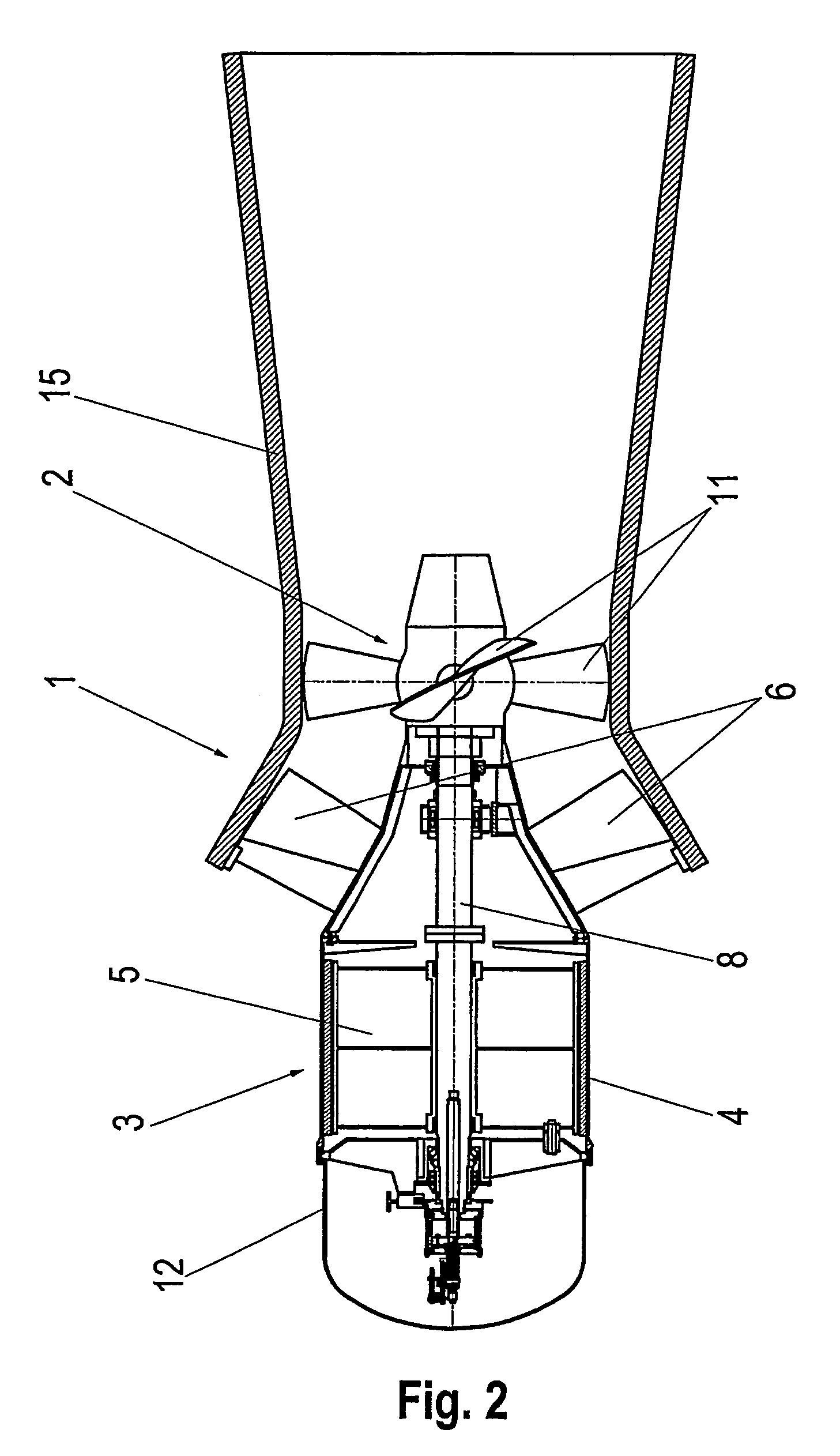 Device and method for the generation of electrical energy