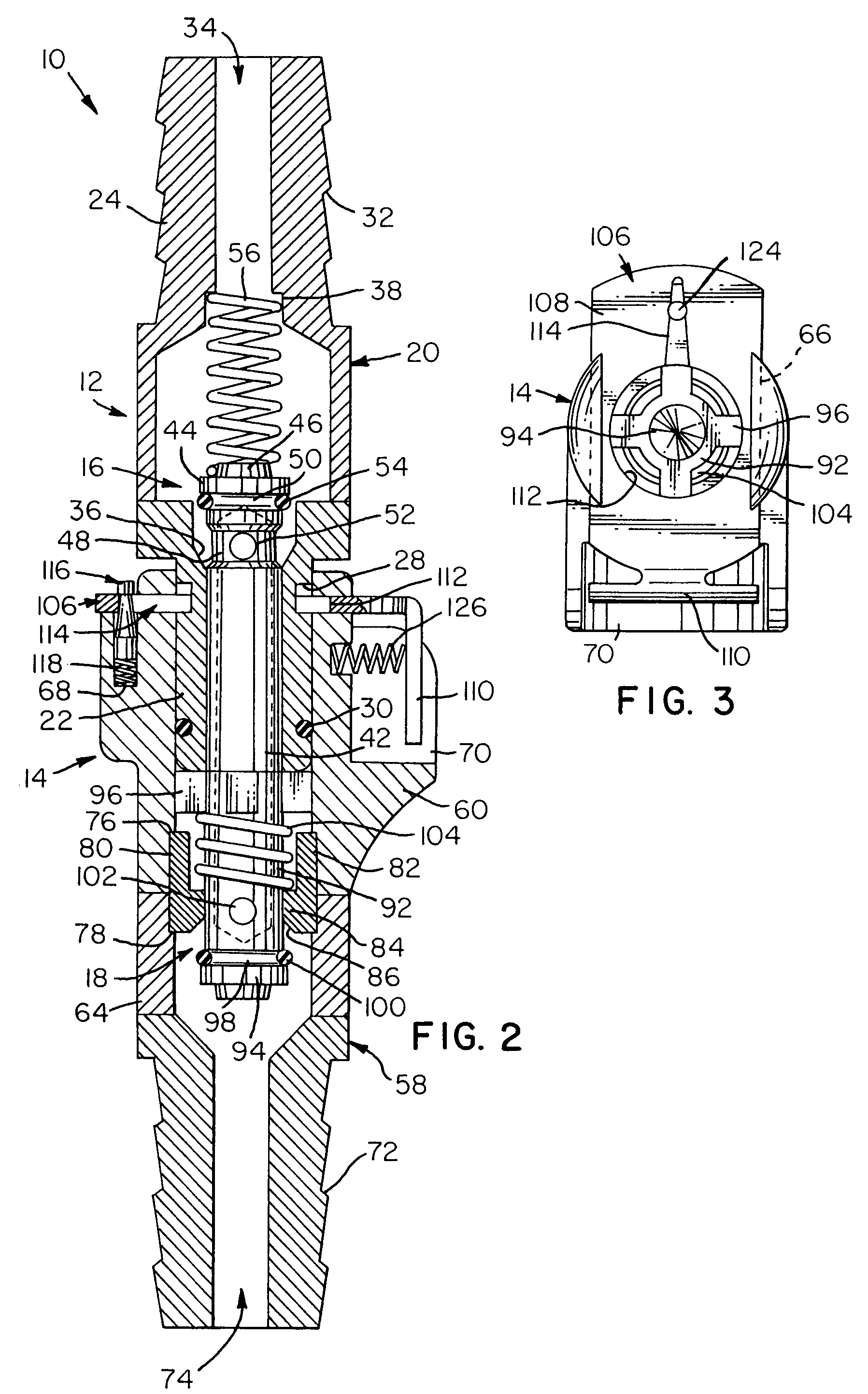 Releasable tubing connector