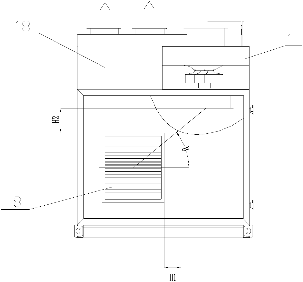 Air conditioner and air-conditioning system for ship