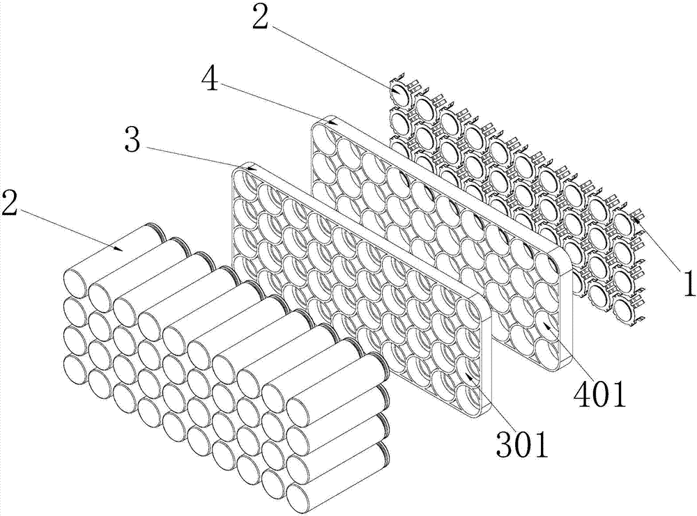 Lithium ion battery module and high-capacity lithium ion battery