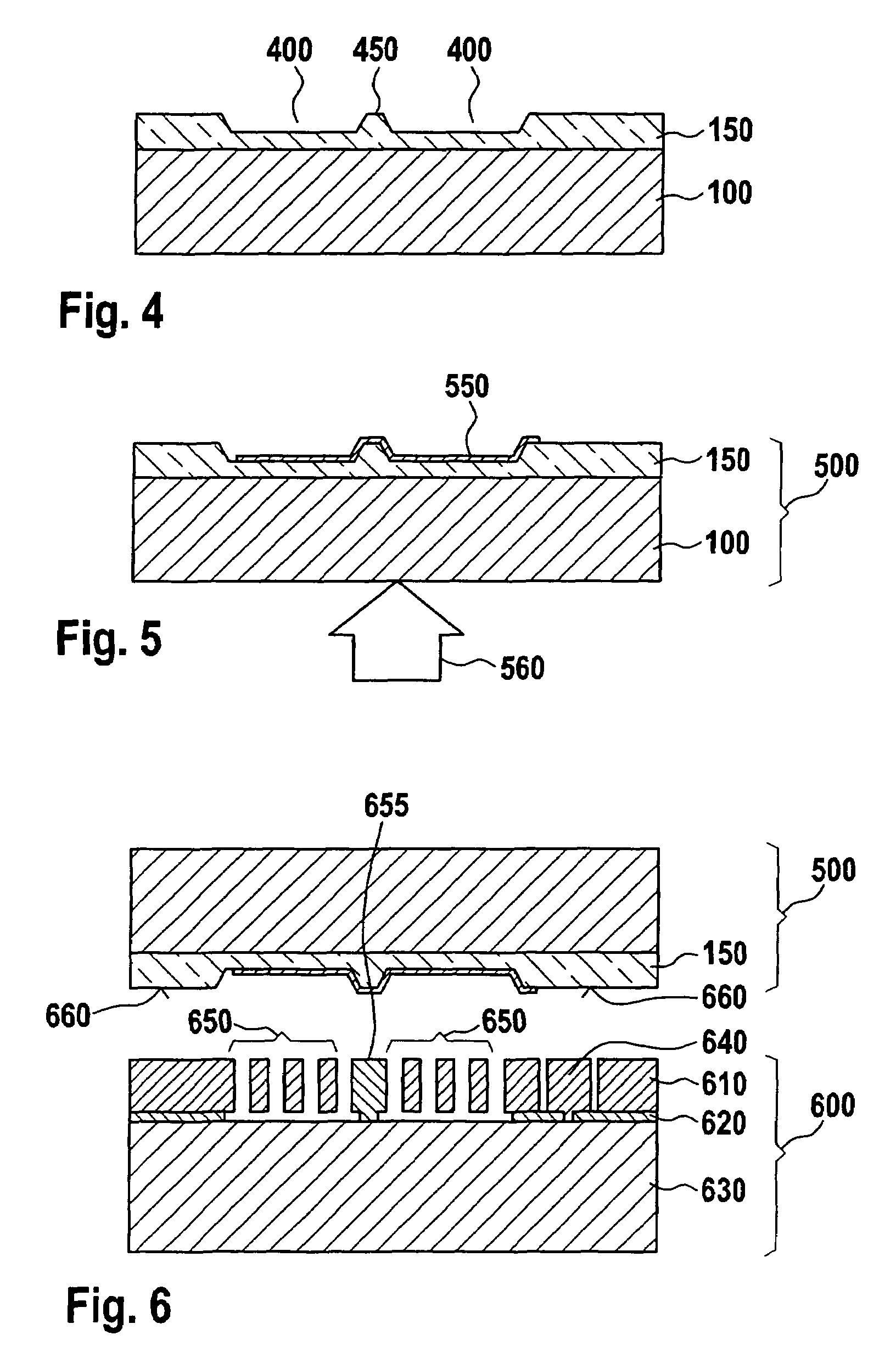 Micromechanical component having multiple caverns, and manufacturing method