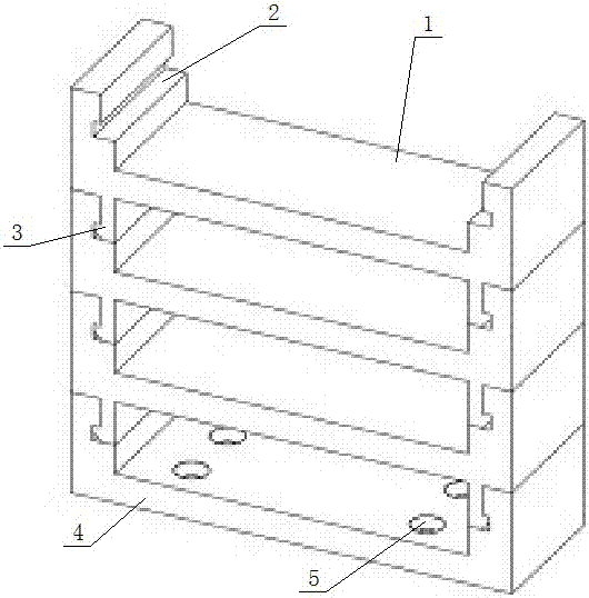 Data center line arranging device convenient for expansion