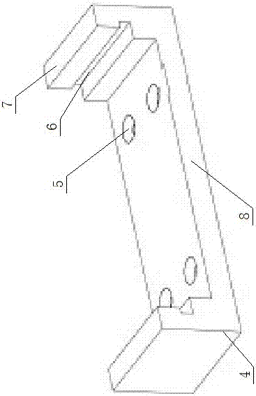 Data center line arranging device convenient for expansion