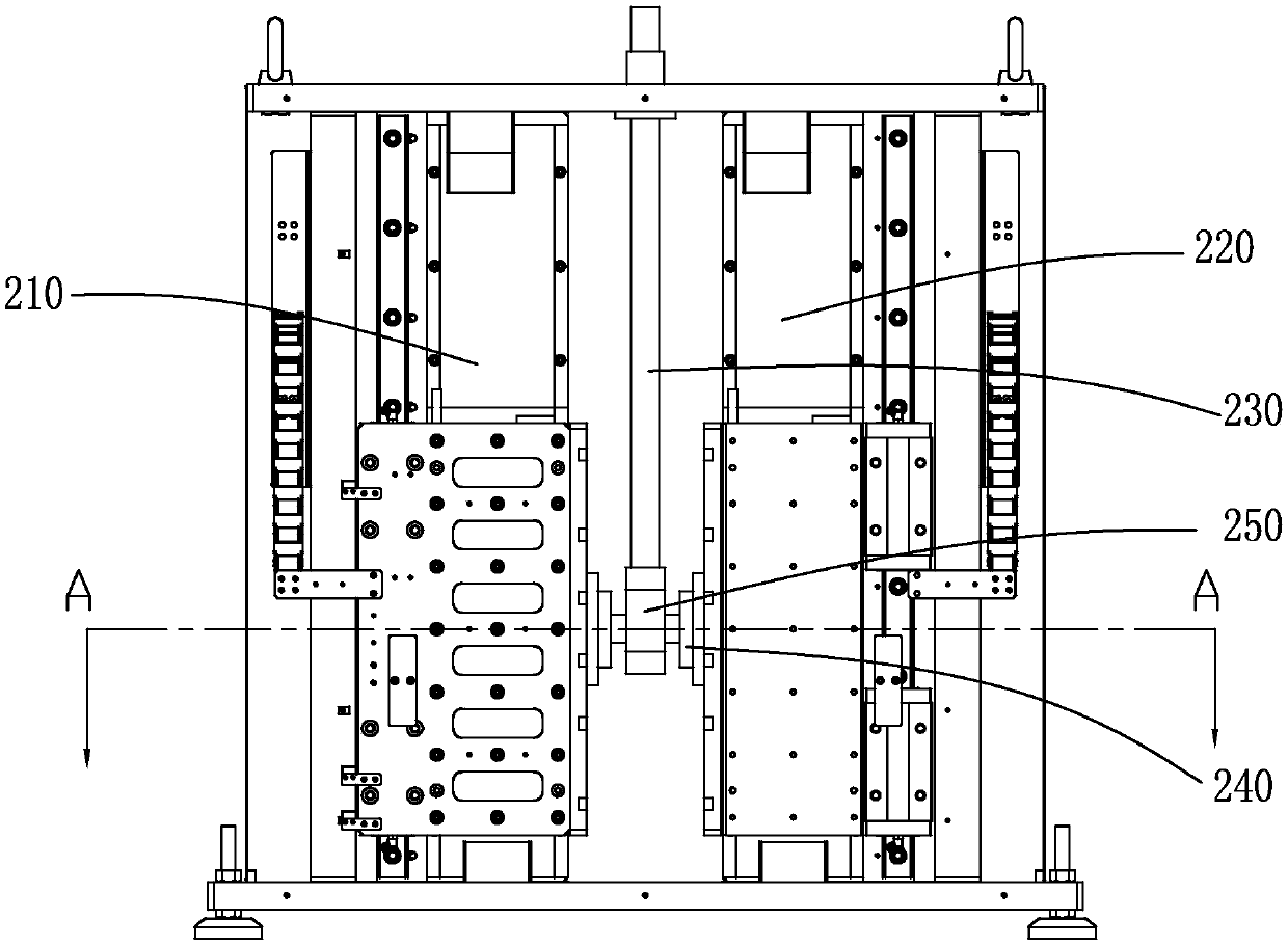 Electric linear vibration platform