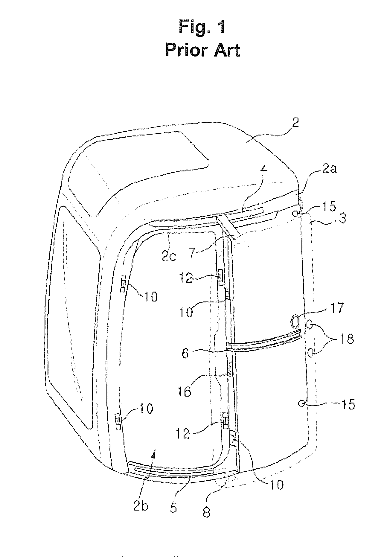 Sliding door safety device for heavy construction equipment