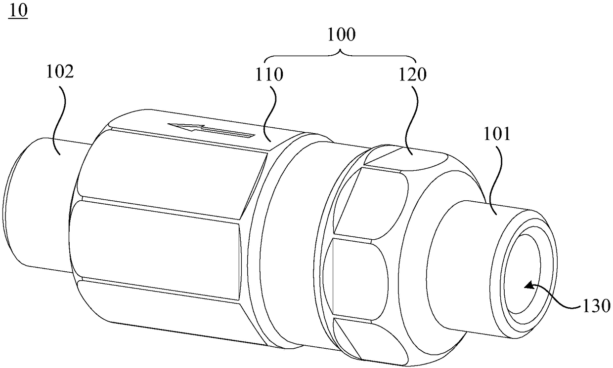 Pressure limiting valve applied to water supply pipeline