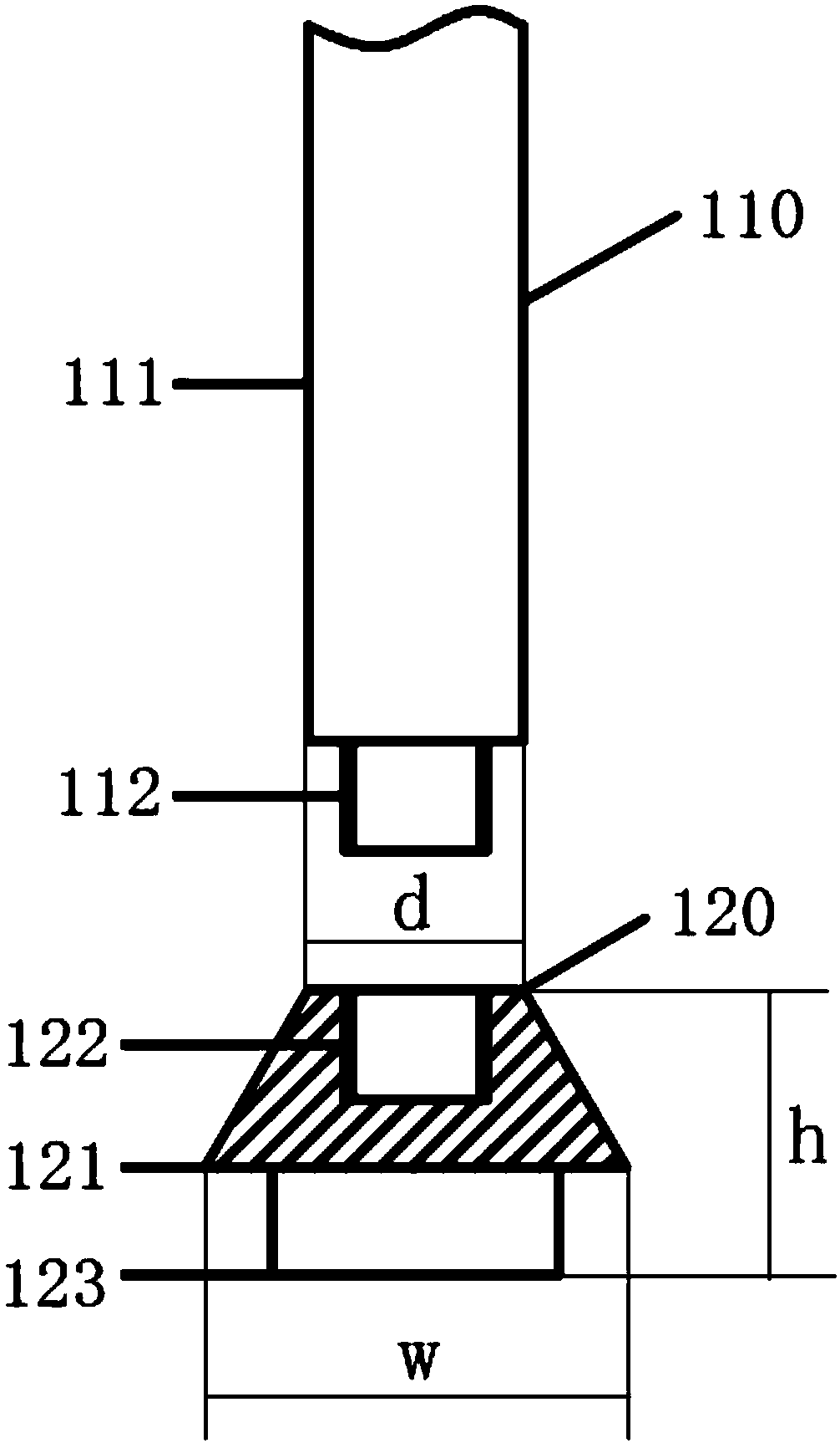 Machining method of reverse chamfers