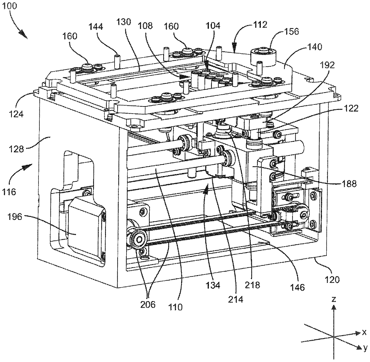 Sample processing apparatus with integrated heater, shaker and magnet