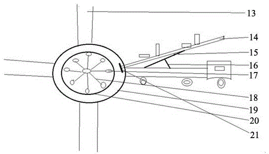 Hovering soft-landing system for rocket propelling module