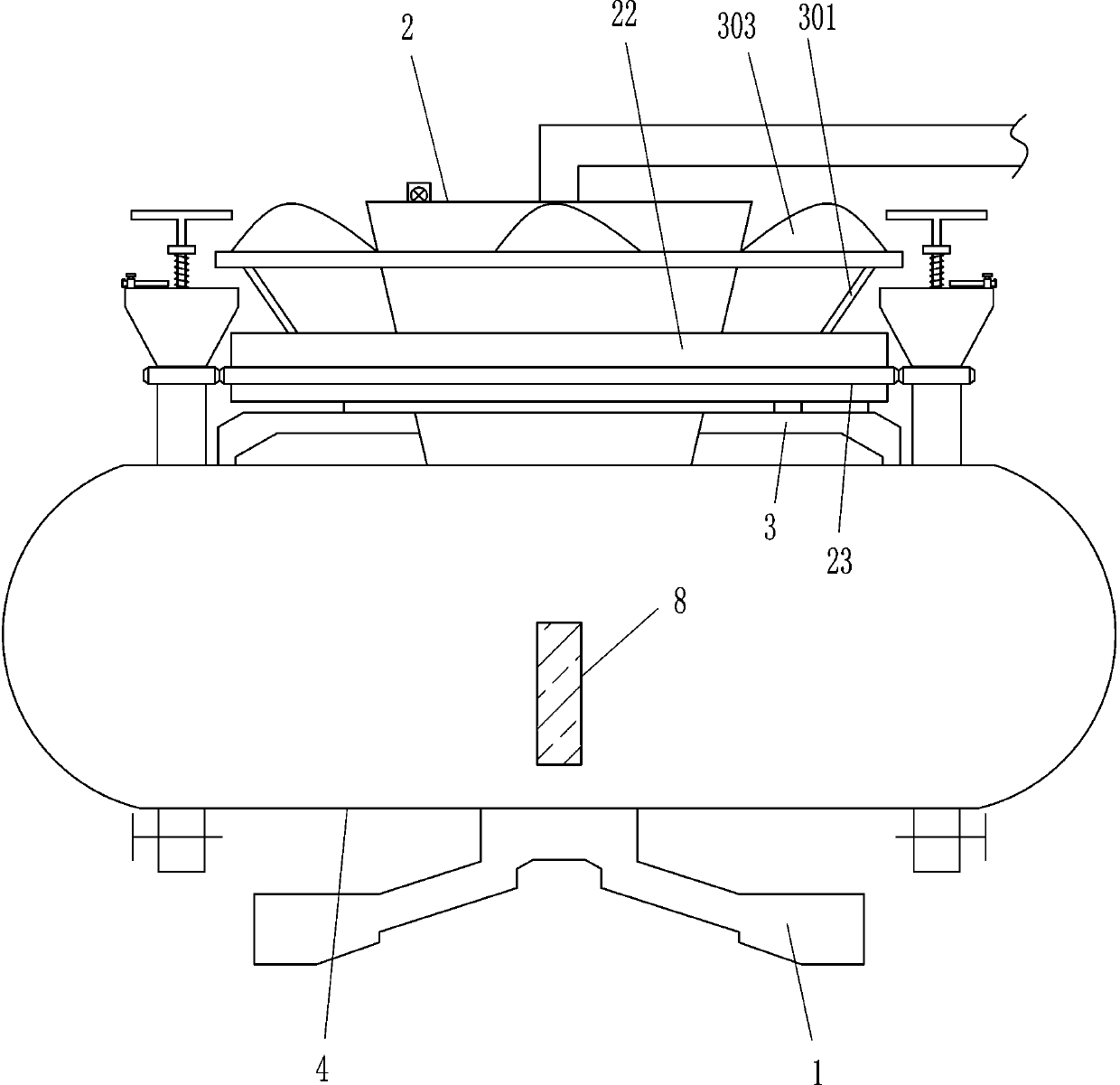 Sewage treatment flocculant rapid mixing equipment