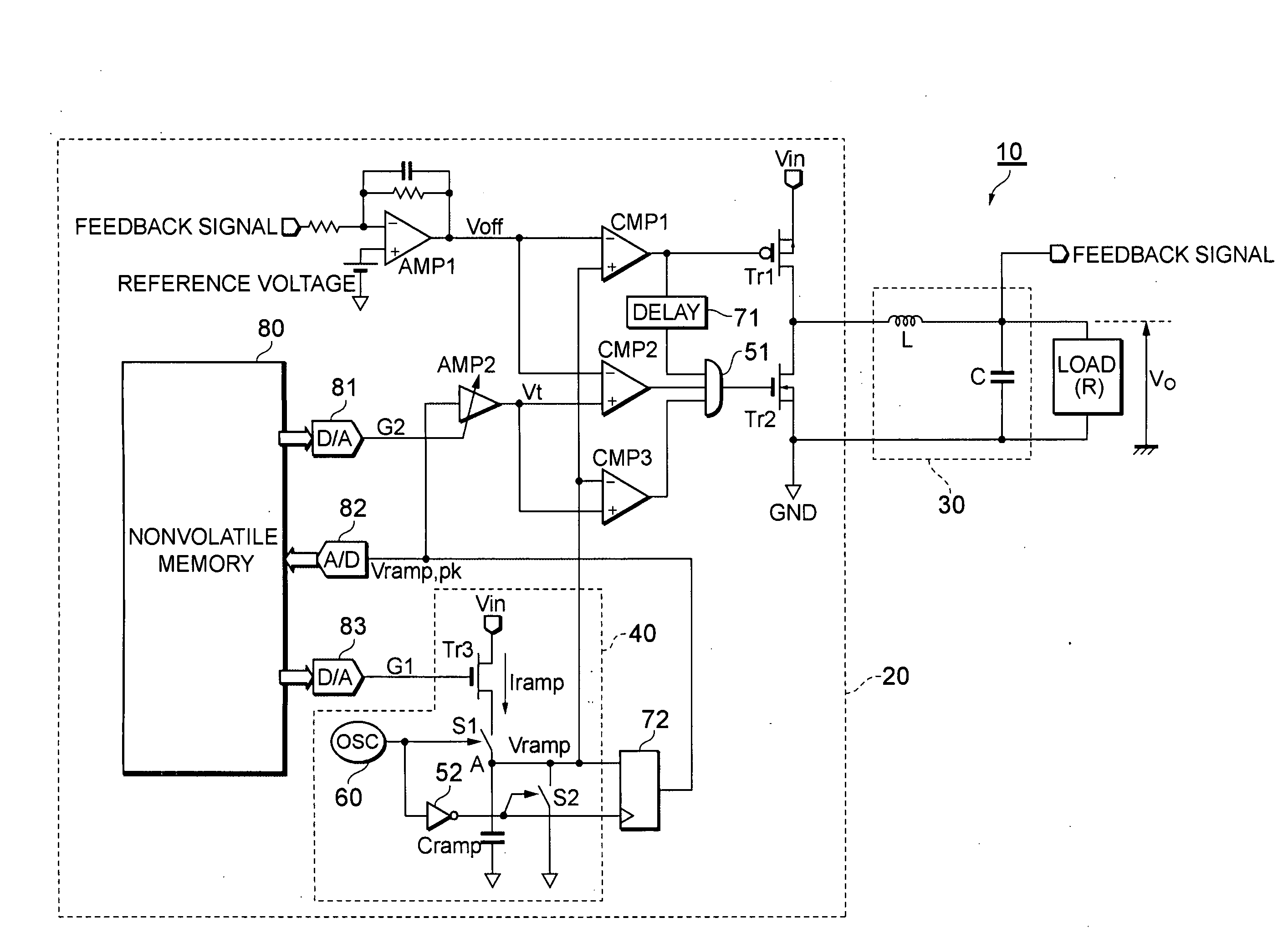 Synchronous rectifying DC-DC converter