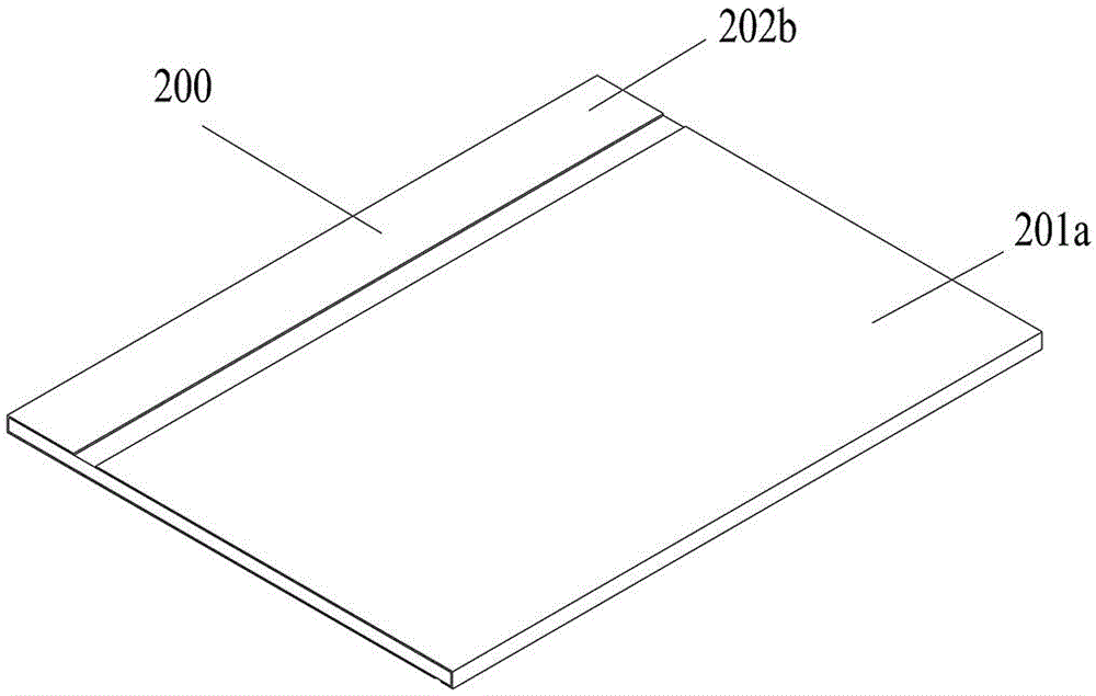 Ultrasonic array probe signal acquisition component and preparation method thereof, and probe