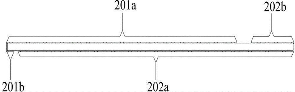 Ultrasonic array probe signal acquisition component and preparation method thereof, and probe