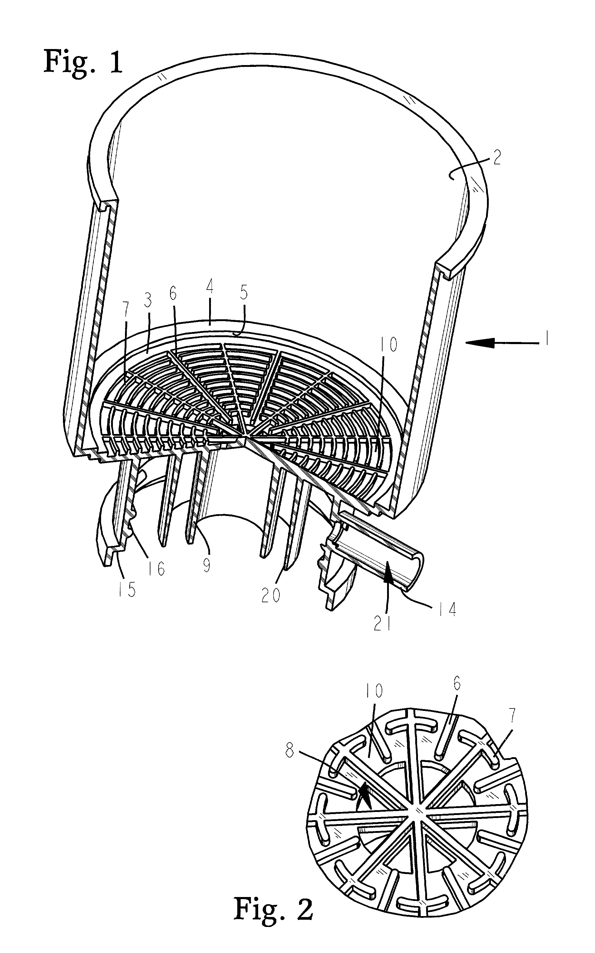 Disposable vacuum filtration funnel with integral prefilter