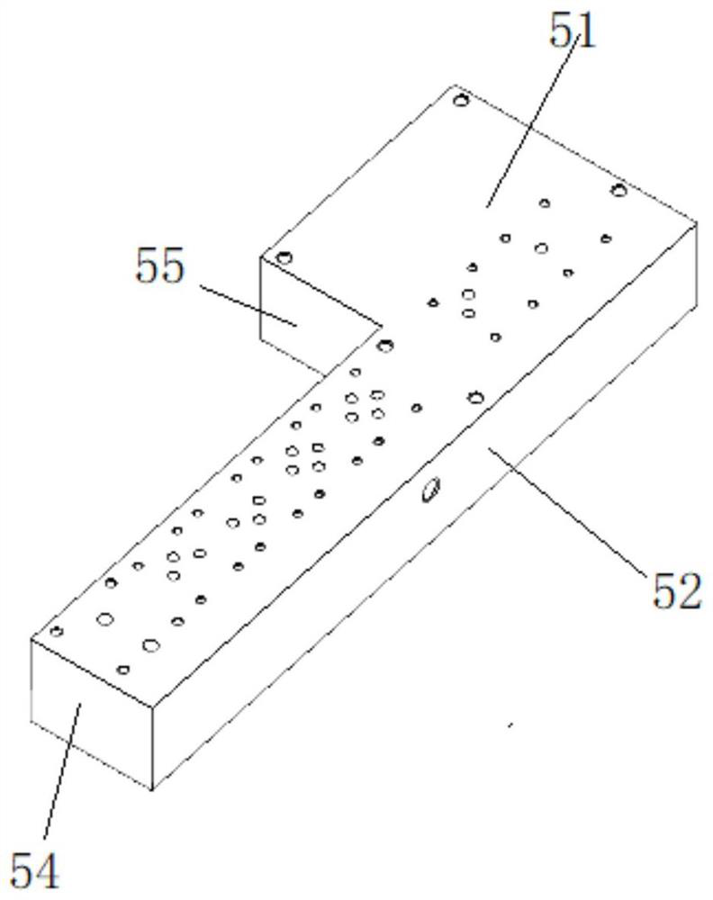 Special clamp suitable for L-shaped valve body machining and machining method