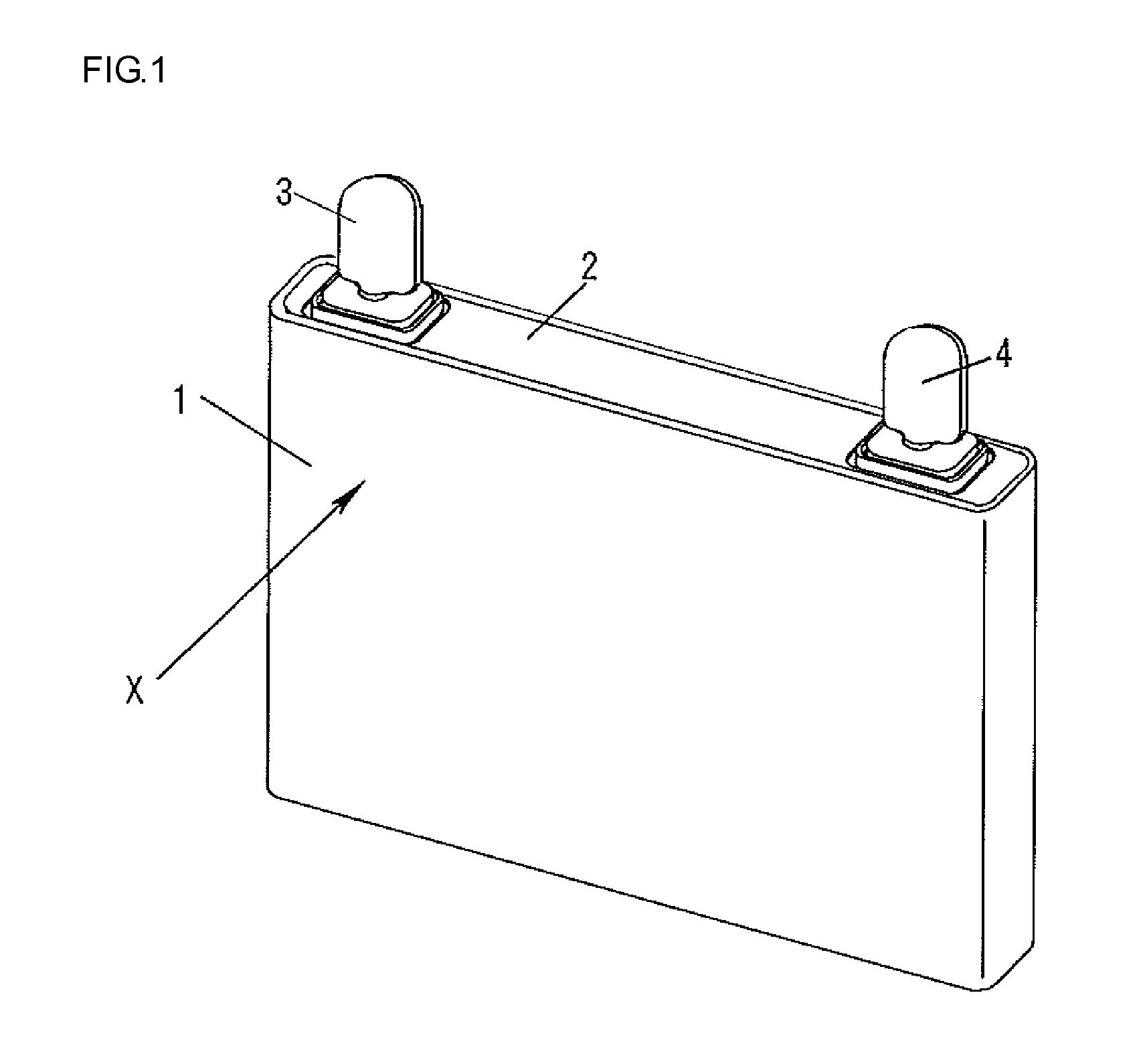 Prismatic sealed secondary cell and method of manufacturing the same