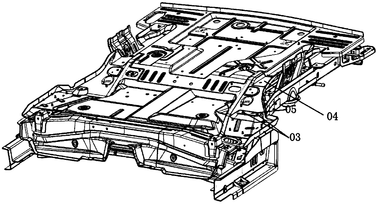 Girder reinforcing plate structure