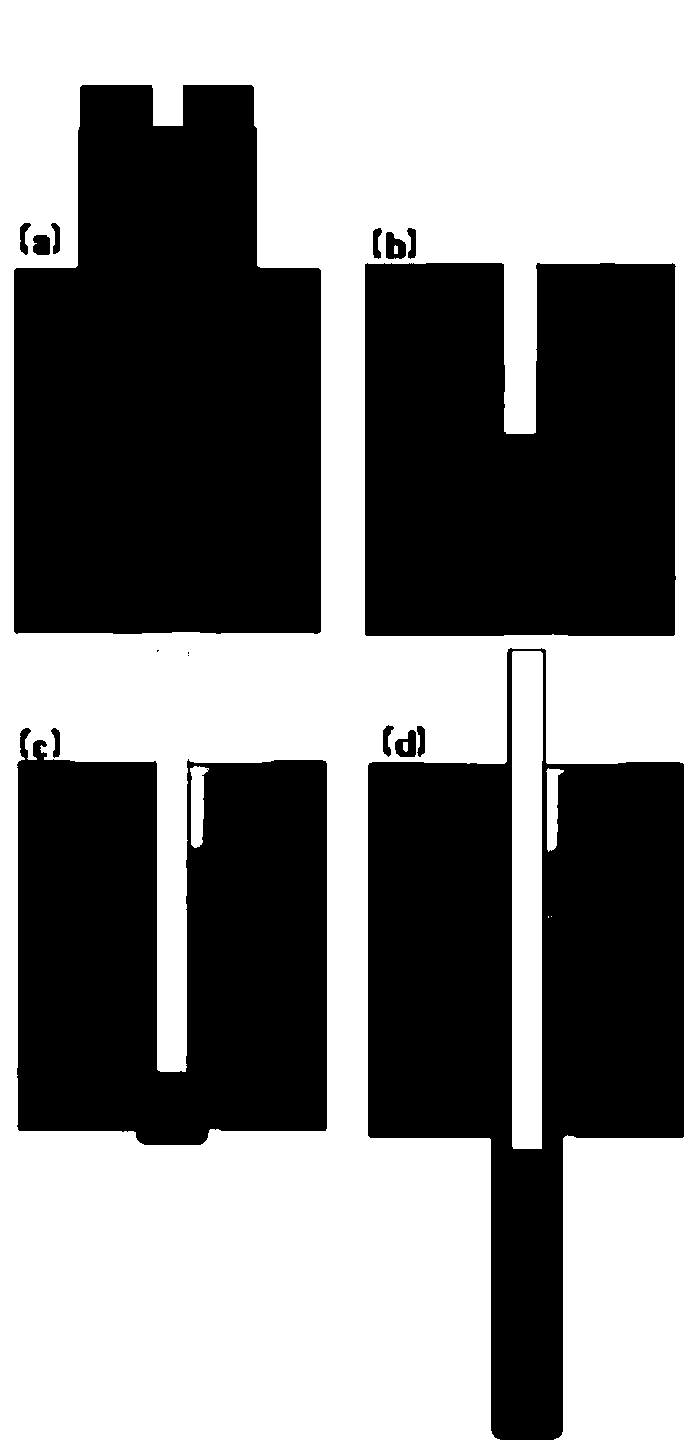 Gapless extrusion method for aluminum alloy seamless tube