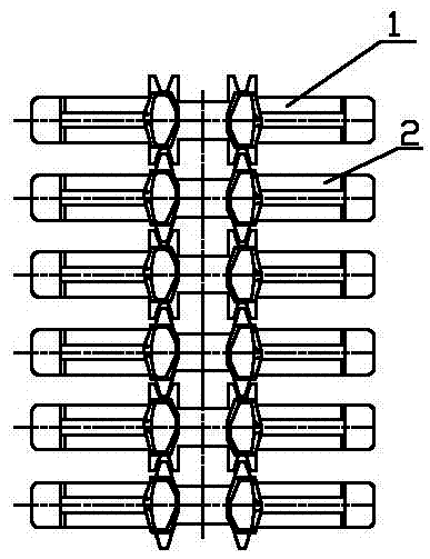 Annular iron inner core of rubber belt track