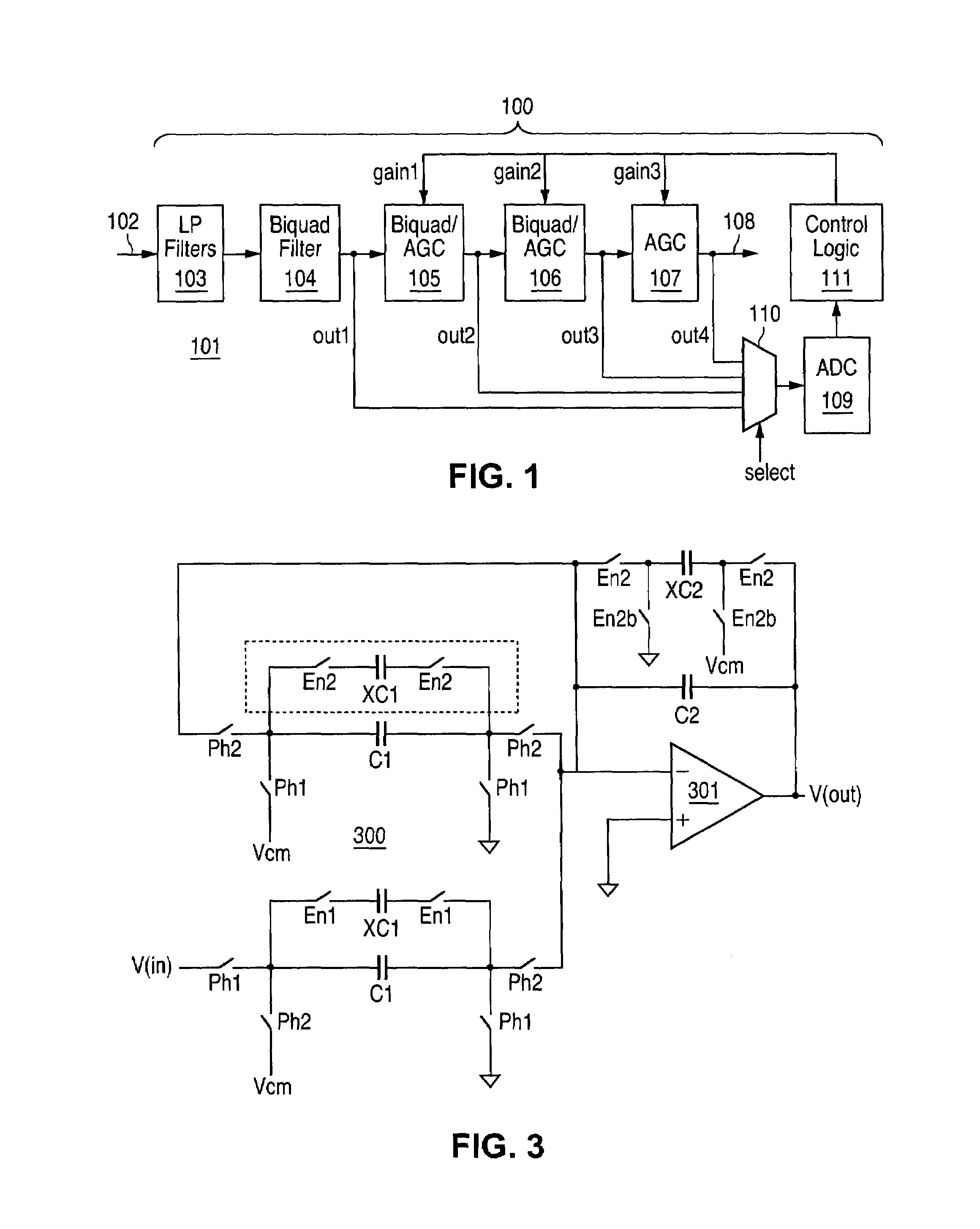 Fast adapting filter