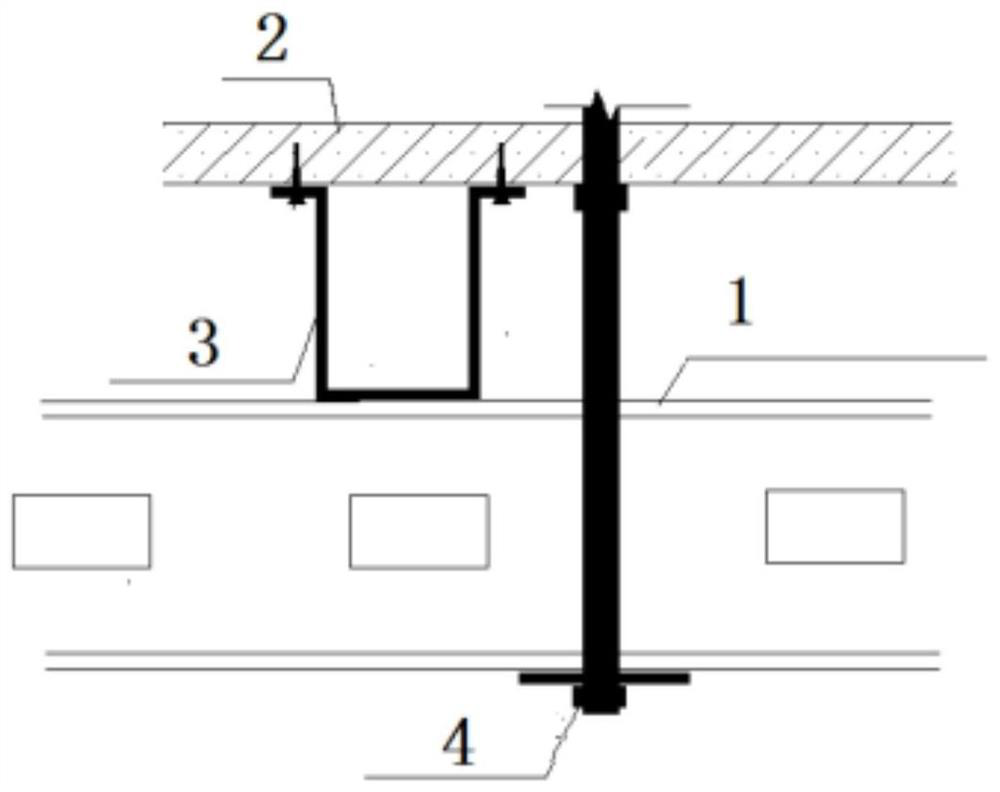 Construction process of retarded concrete wall body