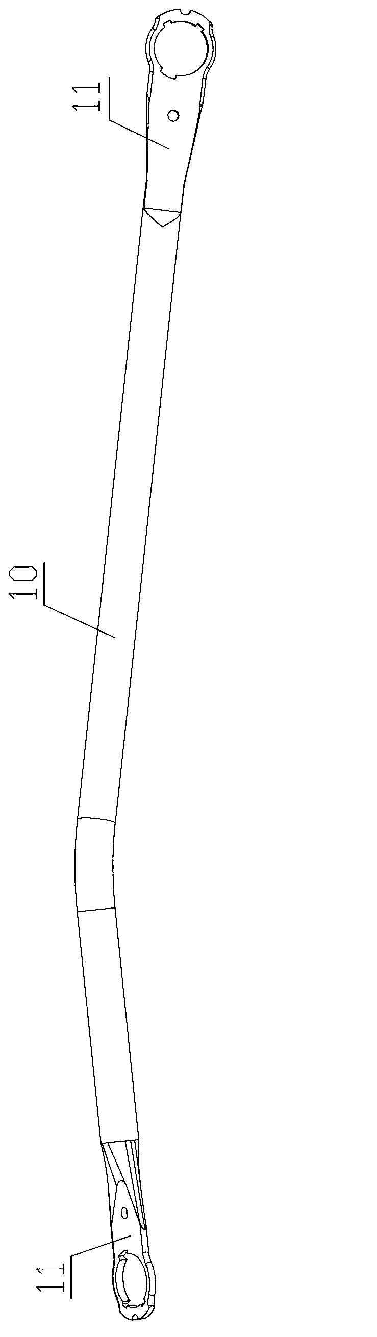 Closed galvanizing method for stamping two ends of steel pipe