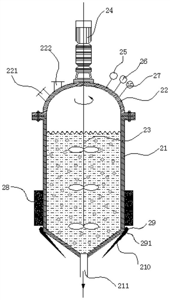 An emulsified petroleum wastewater treatment device based on temperature-sensitive magnetic nanomaterials