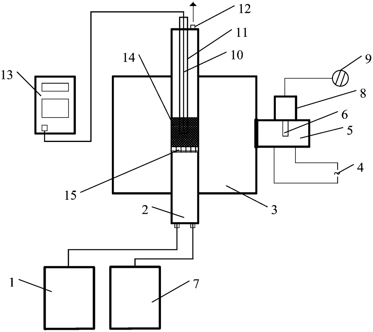 Microwave-fluid bed roasting method for intensifying separation of complex refractory iron ore