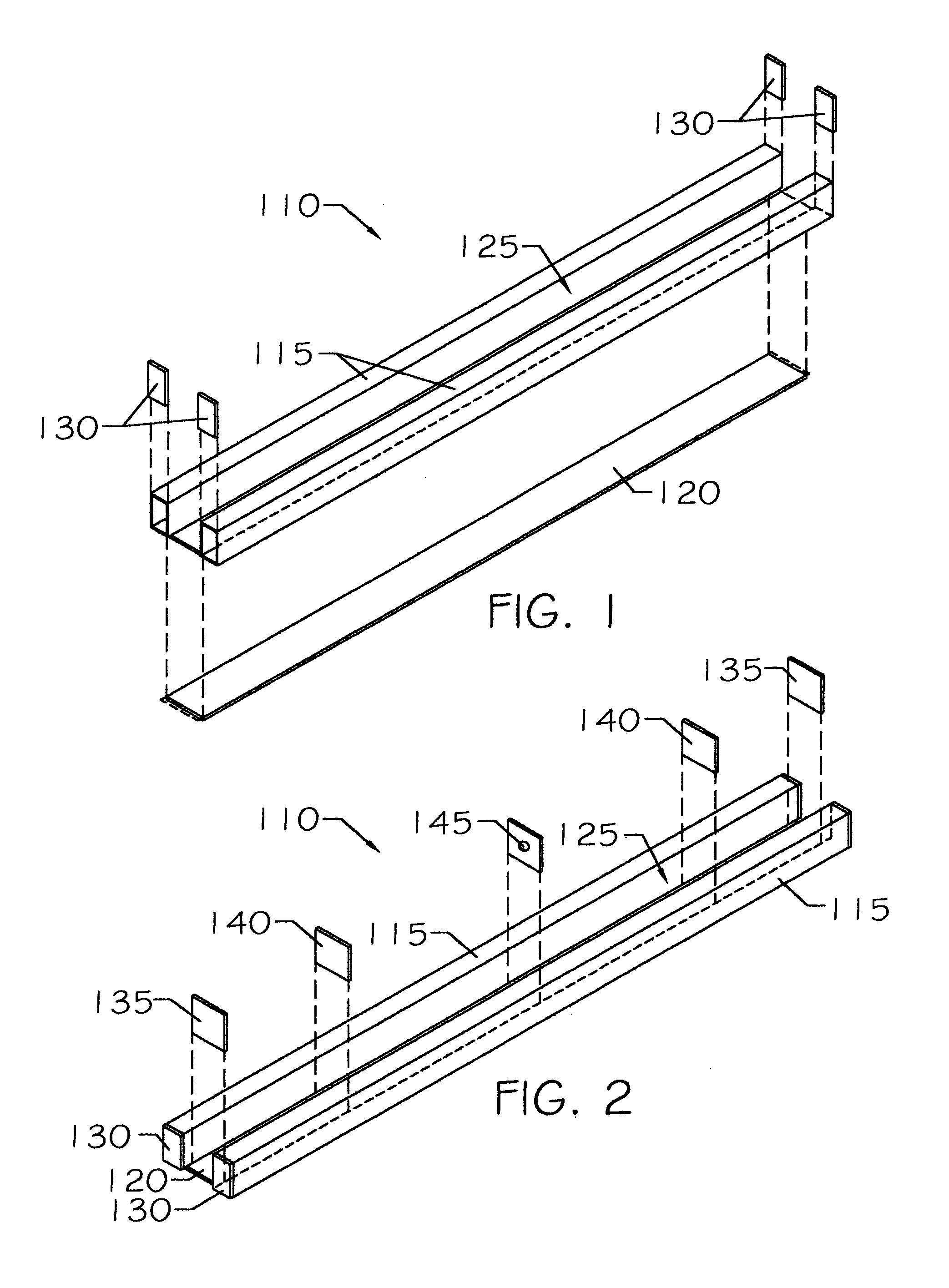 Segmental floating bulkhead assembly