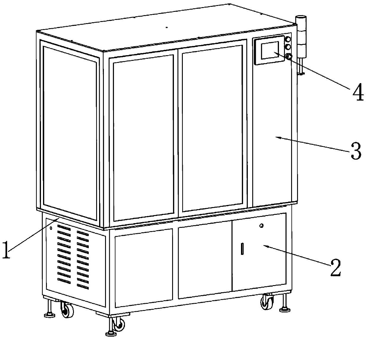 3D roller assembling machine for mouse