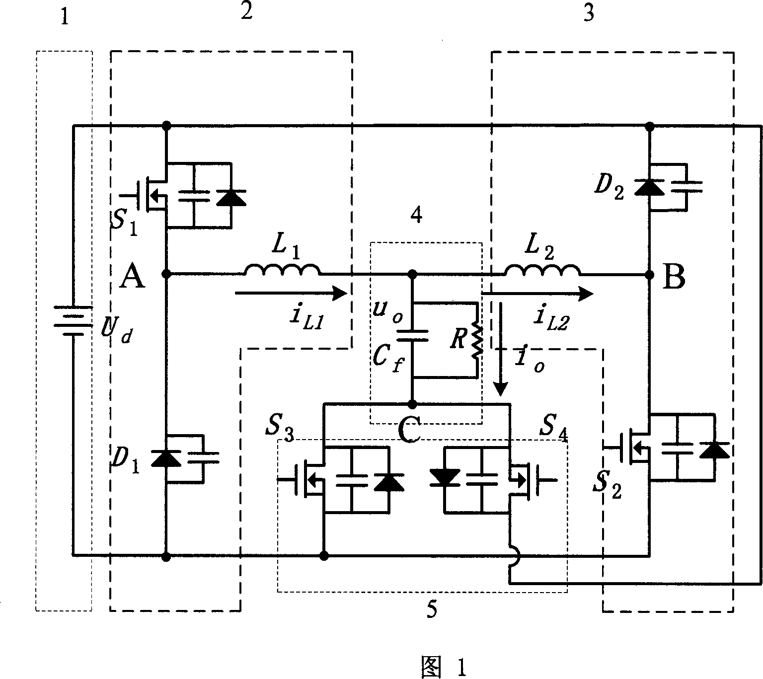 Three-level double step-down full bridge inverter