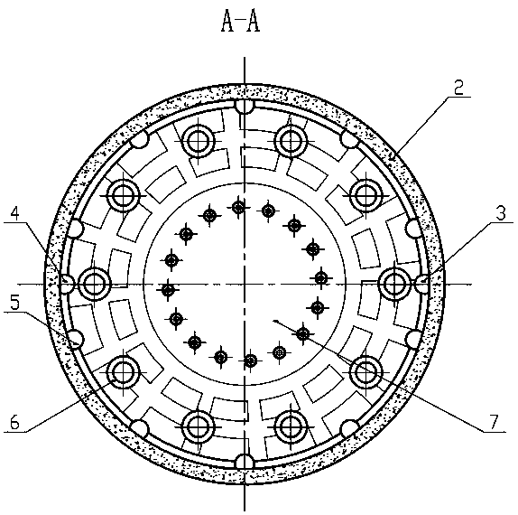 A rotary disc type high and low temperature impact test device