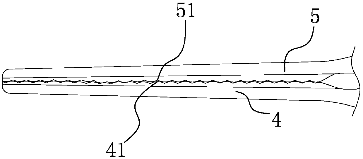 Silk pocket clamping mechanism for silk quilt inner silk padding stretching device