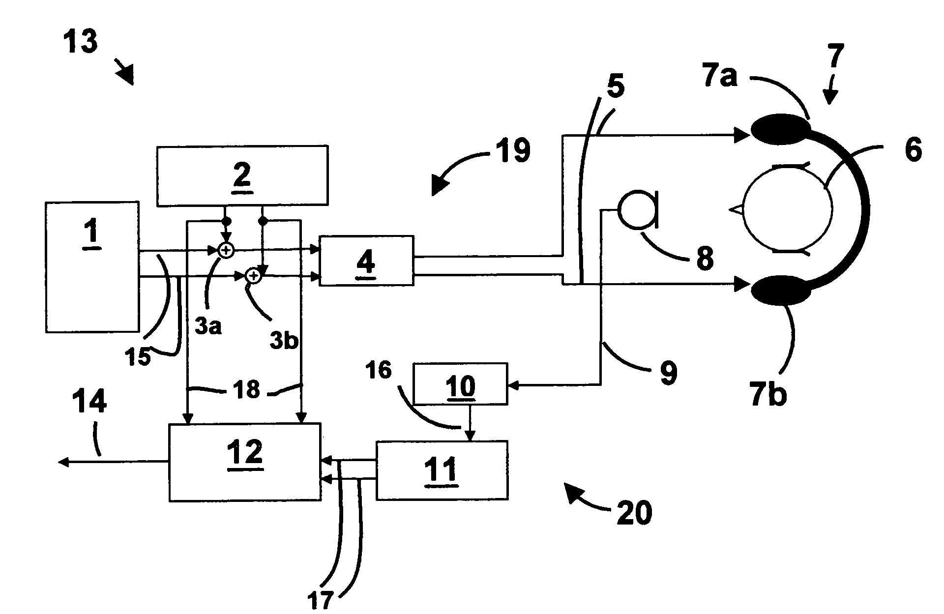 Method and device for generating information relating to the relative position of a set of at least three acoustic transducers