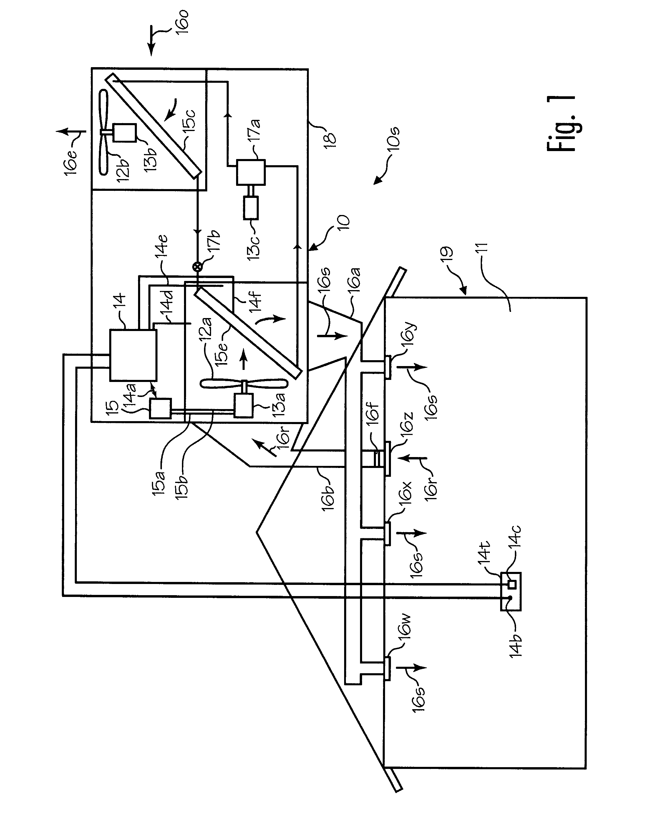 Temperature control in variable-capacity HVAC system