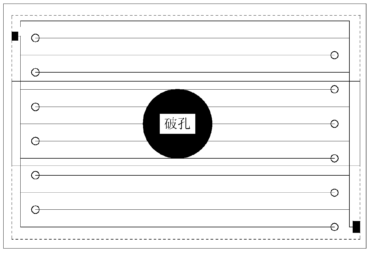 Rapid target-scoring paper and processing method thereof