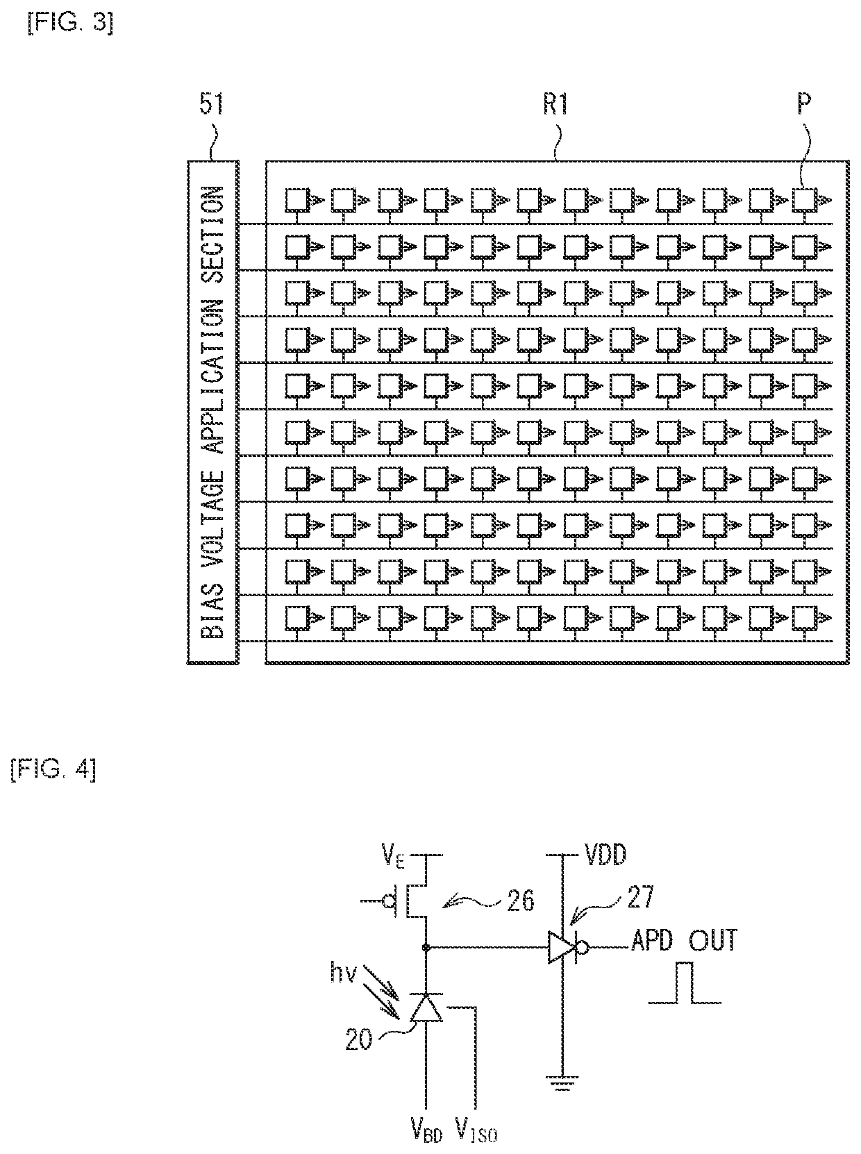 Sensor chip and distance measurement device