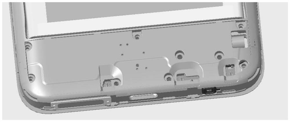 Sound cavity support and terminal device