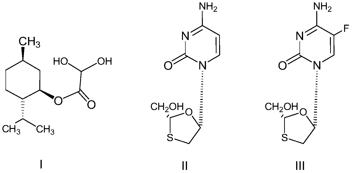 Method for preparing L-menthyl glyoxylate-hydrate through catalysis of heteropoly acid