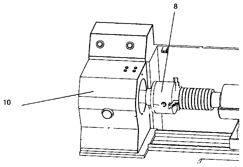 Assembling device for magnetic damping shock absorbers