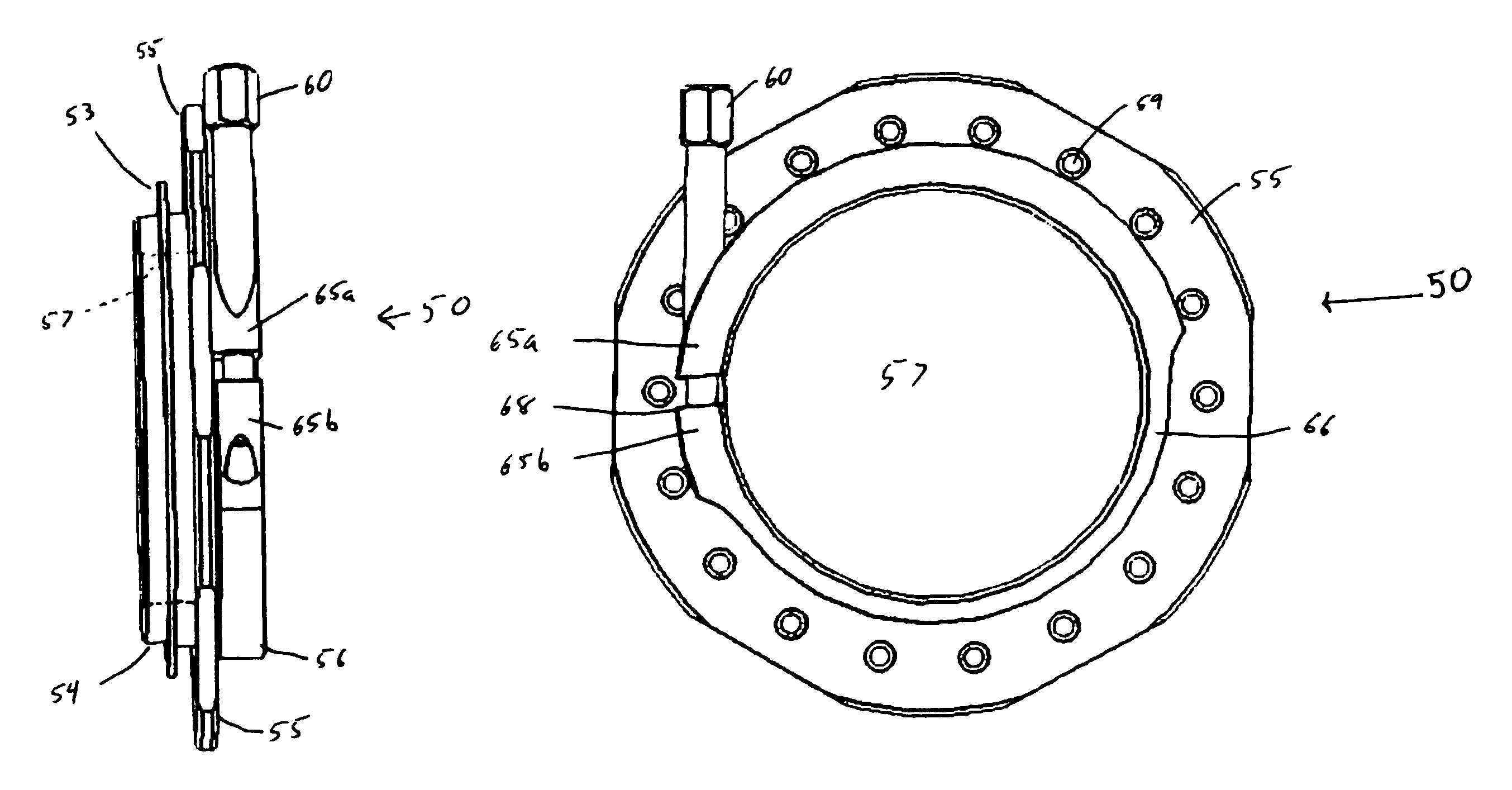 VAD connector plug